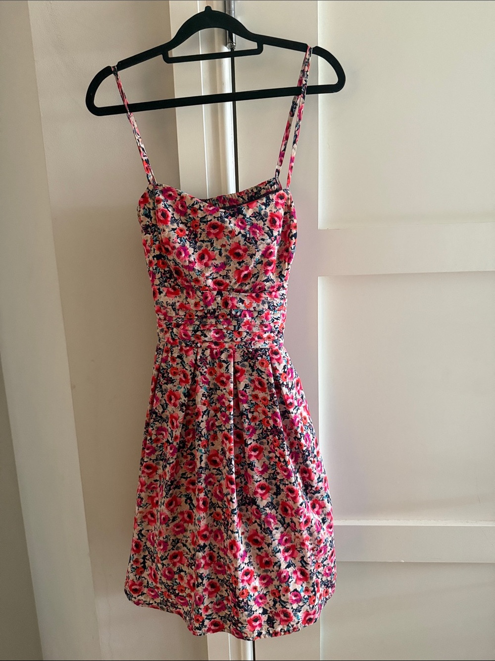 Emerald Sundae Pink Floral Mini Dress